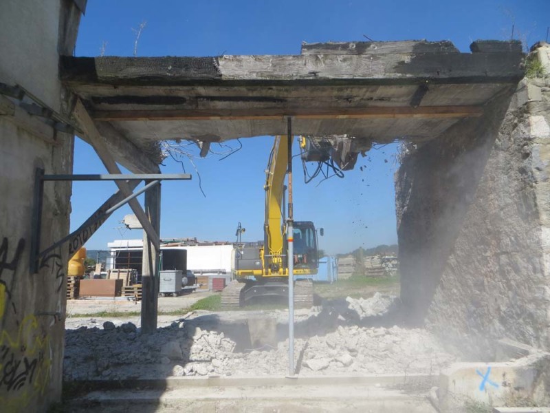 Génie civil, Marcel Delessert SA, entreprise de construction à Essert près