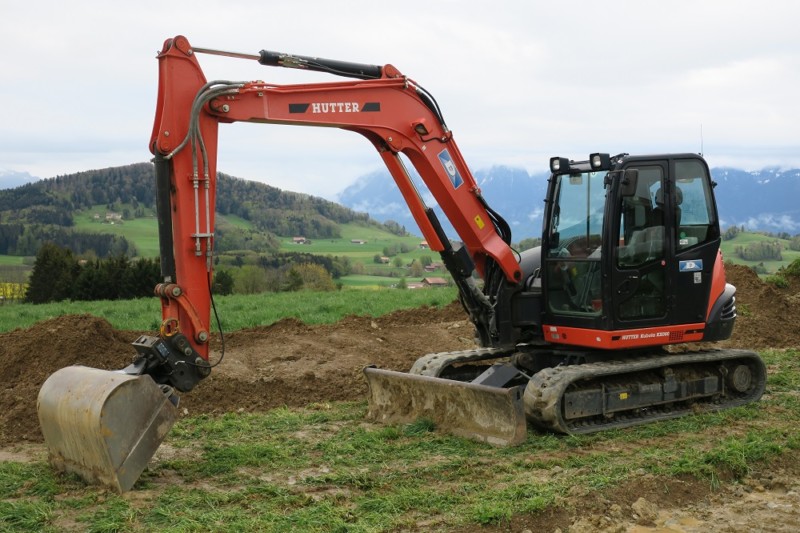 location machine de chantier et terrassement, Delessert construction SA